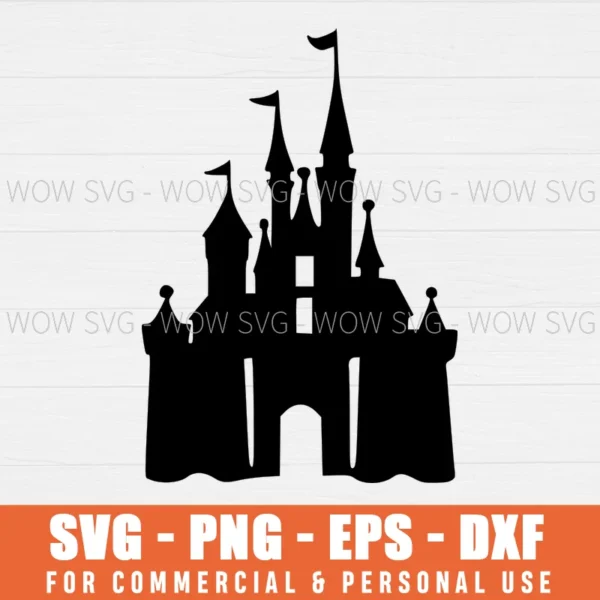 DISNEY CASTLE SVG FREE DOWNLOAD SVG PNG EPS DXF, CRICUT FILES, SVG FILES CLIP ART