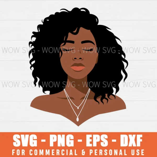 BLACK MELANIN SVG QUEEN MAGIC SVG BROWN SKIN SVG GIRL JUNETEENTH SVG PNG EPS DXF, CRICUT FILES, SVG FILES CLIP ART