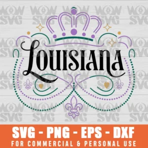 LOUISIANA MARDI GRAS, QUEEN, AFRICAN AMERICAN SVG PNG EPS DXF, CRICUT FILE, SVG FILES CLIP ART