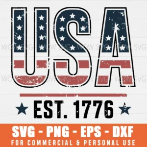 USA, WESTERN STAR AMERICAN FLAG, PATRIOTIC, 4TH OF JULY, FARMHOUSE FOURTH OF JULY, COUNTRY, 1776 SVG PNG EPS DXF, CRICUT FILES, SVG FILES CLIP ART