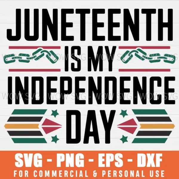 BLACK HISTORY 1865 SVG JUNETEENTH IS MY INDEPENDENCE SVG PNG EPS DXF, CRICUT FILES, SVG FILES CLIP ART
