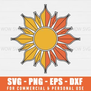 SUN SVG FREE FOR CRICUT SVG PNG EPS DXF, CRICUT FILES, SVG FILES CLIP ART