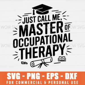 SVG DESIGN THUMBNAIL - Occupational Therapy svg Autism Awareness svg Graduation svg Therapist