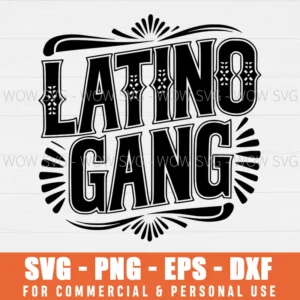 SVG DESIGN THUMBNAIL - Latino gang svg Hispanic mexican svg latin ancestors