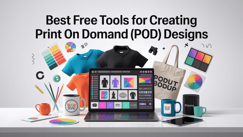 Best Free Tools for Creating Print on Demand (POD) Designs