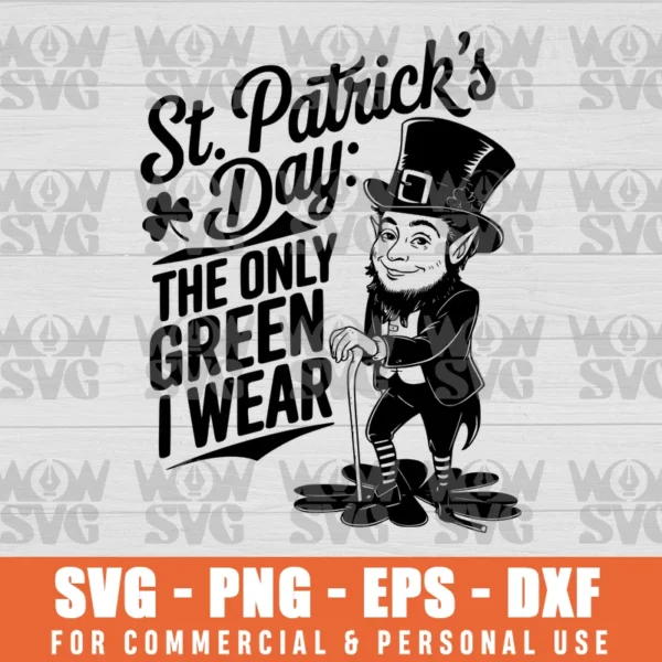 SVG DESIGN THUMBNAIL - IRISH TODAY HUNGOVER TOMORROW, ST PATRICK'S DAY, CLOVER, SHAMROCK