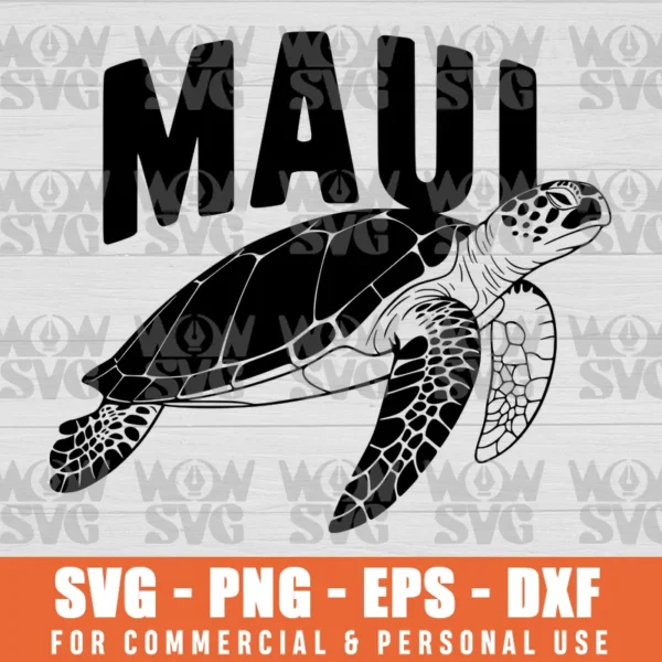 SVG DESIGN THUMBNAIL - Sea turtles svg Moana Maui svg hawaii turtles