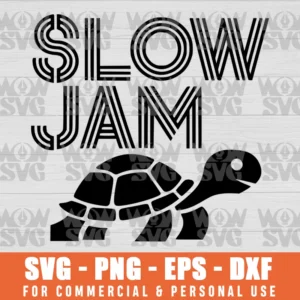 SVG DESIGN THUMBNAIL - slow jam turtle svg Sea Turtles svg music svg