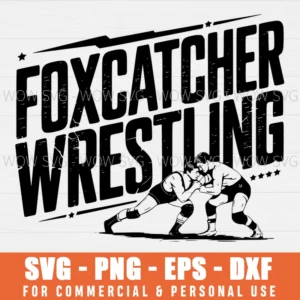 SVG DESIGN THUMBNAIL - funny Foxcatcher Wrestling