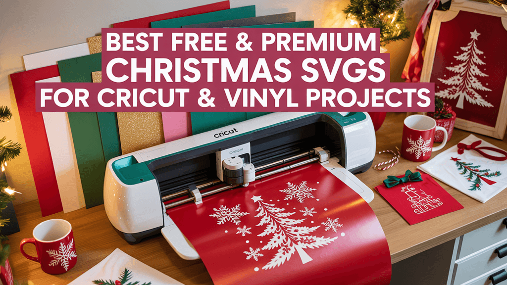 Best Free & Premium Christmas SVGs for Cricut & Vinyl Projects