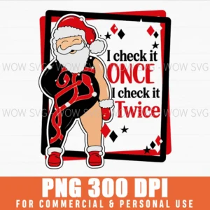 I CHECK IT ONCE I CHECK IT TWICE REPUTATION SANTA REPTV SWIFTY PNG
