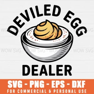DVILED EGG DEALER SVG THANKSGIVING DAY SVG PNG EPS DXF, CRICUT FILES, SVG FILES CLIP ART