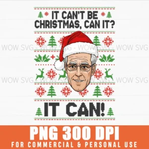 MICK MCCARTHY IT CANT BE CHRISTMAS CAN IT PNG FUNNY XMAS FOOTBALL JUMPER