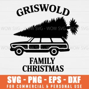 SVG DESIGN THUMBNAIL - Griswold Family Holiday SVG Christmas Vacation