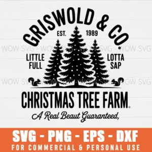 SVG DESIGN THUMBNAIL - Griswold and Co Christmas Tree Farm
