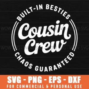 Best Cousins Squad Matching Family Reunion Svg Png