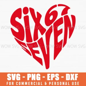 Cupid Six Seven Says Heart Valentine Svg Png Eps