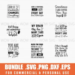 Sarcastic Svg Bundle