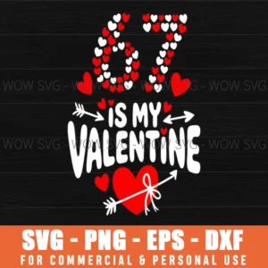 Cute Valentines Day Love Hearts 6 7 Png Svg Cutting Svg