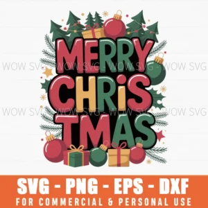 Merry Christmas Svg