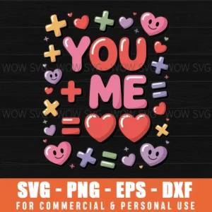 Valentine’S Day For Math Teachers Svg Png