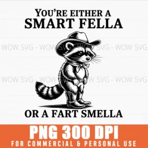 Funny Smart Fella Raccoon 90S Retro Vintage Character Png