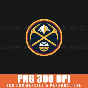 Nba Denver Nuggets Officially Licensed Svg Png