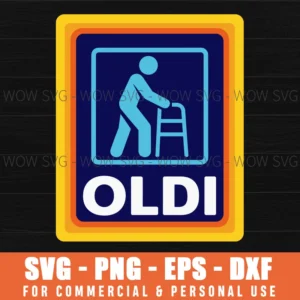Funny Aldi Oldi Parody Svg Fathers Day Mothers Day Png Eps