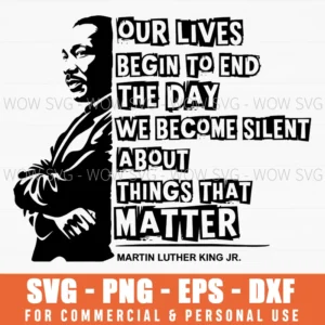 Martin Luther King Day Mlk I Have A Dream Svg Png Dxf Eps