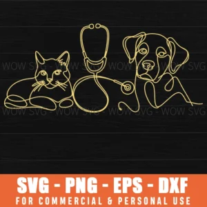Vet Nurse Gift Veterinary Medicine Svg Png Eps