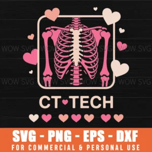 Cupids Favorite Ct Radiology Tech Valentines Day Svg Png Eps