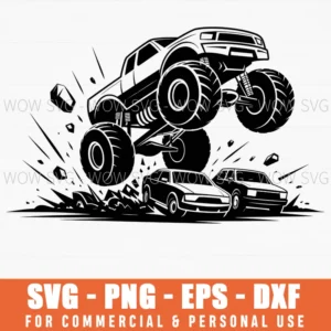 Monster Jam Svg Free – Svg Files Free Download