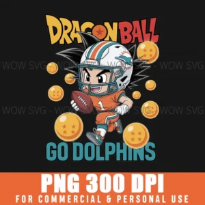 Miami Dolphins Dragon Ball Png Goku Go Dolphins