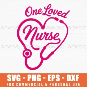 Nurse Work Of Heart Valentines Day Appreciation Svg Png