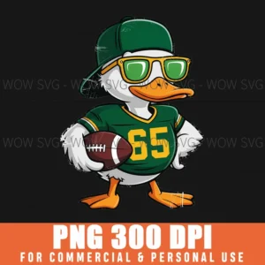 Green Duck American Football Sunglasses Sports Kids Png