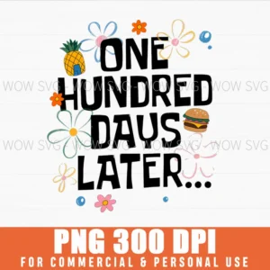 100 Days Of School Teacher Student Celebration Png