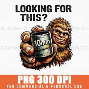 Funny Bigfoot 10Mm Socket Mechanic Garage Mens Gift Png
