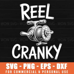Cranky Fisherman Sarcastic Fishing Humor Retro Novelty Svg Png