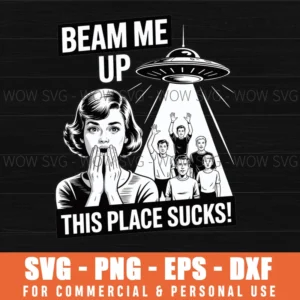 Beam Me Up This Place Sucks Robin Png Svg