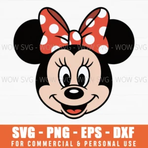 Free Minnie Mouse Svg Png