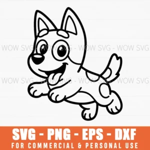 Bluey Svg Free – Svg Files Free Download