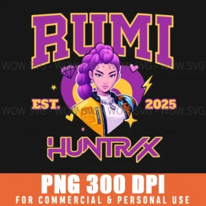Free Rumi Huntrix Demon Hunters Png