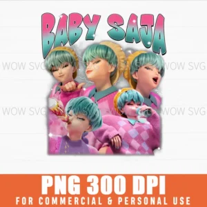 Free Baby Saja Kpop Demon Hunters Aesthetic Png
