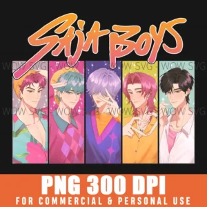 Saja Boys Kpop Demon Hunters Banner Png