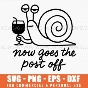 Snail Cocktail Chill Slow Vacation Relax Getaway Png Svg