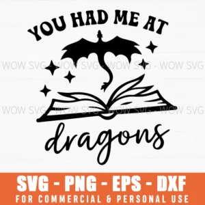 Mythical Dragons Fantasy Book Magic Stars Celestial Svg Png