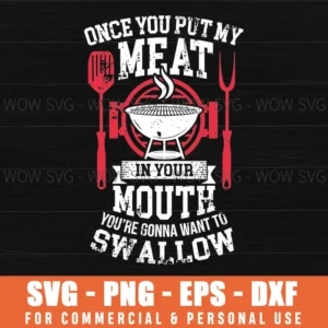 Funny Adult Meat Bbq Grill Quote Vintage Style Svg Png