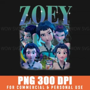 Zoey Kpop Demon Hunters Character Png