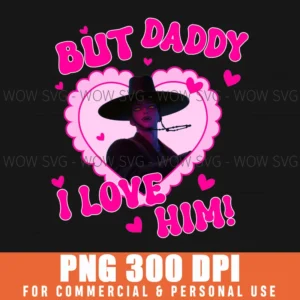 But Daddy I Love Him Bubble Font Demon X Hunters Png