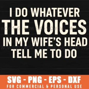 Marriage Funny Quote Svg Husband Wife Witty Slogan Text Design